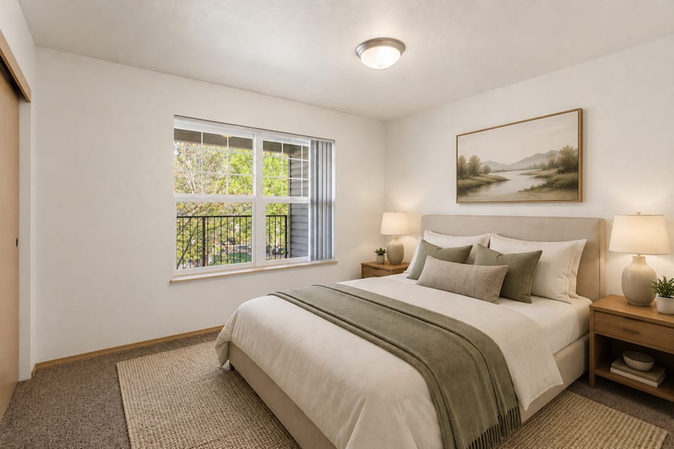 Spacious Bedrooms